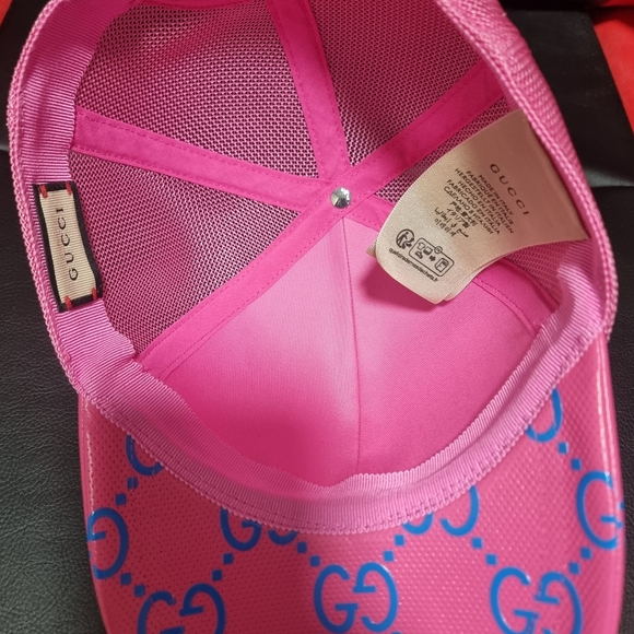 Pink Gucci Hat, Small (57) - Picture 3 of 4